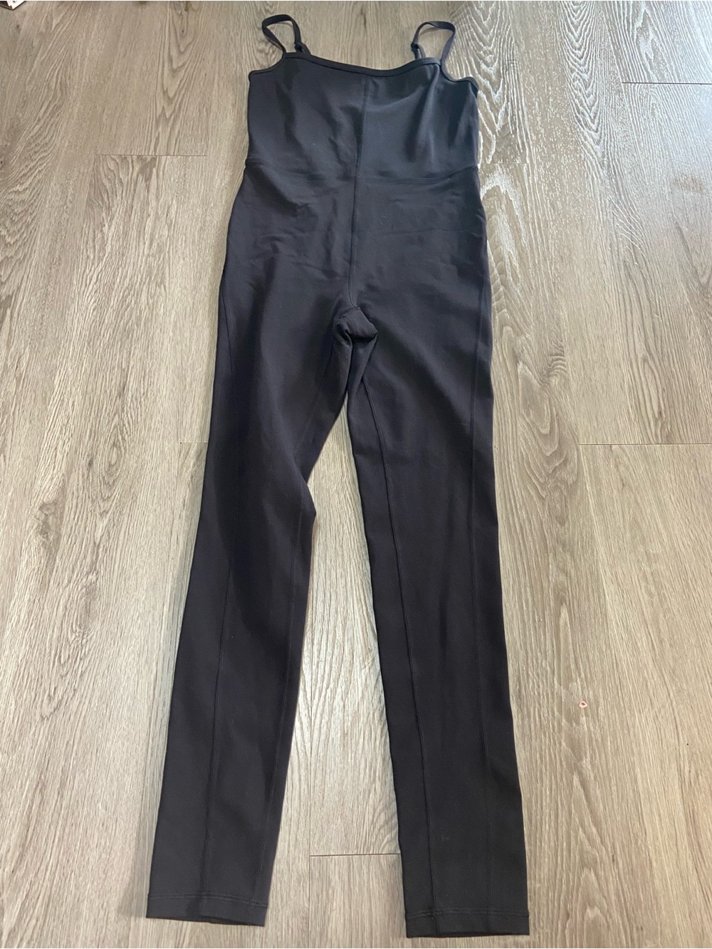 Wilfred Black Slim Spaghetti-Strap Jumpsuit